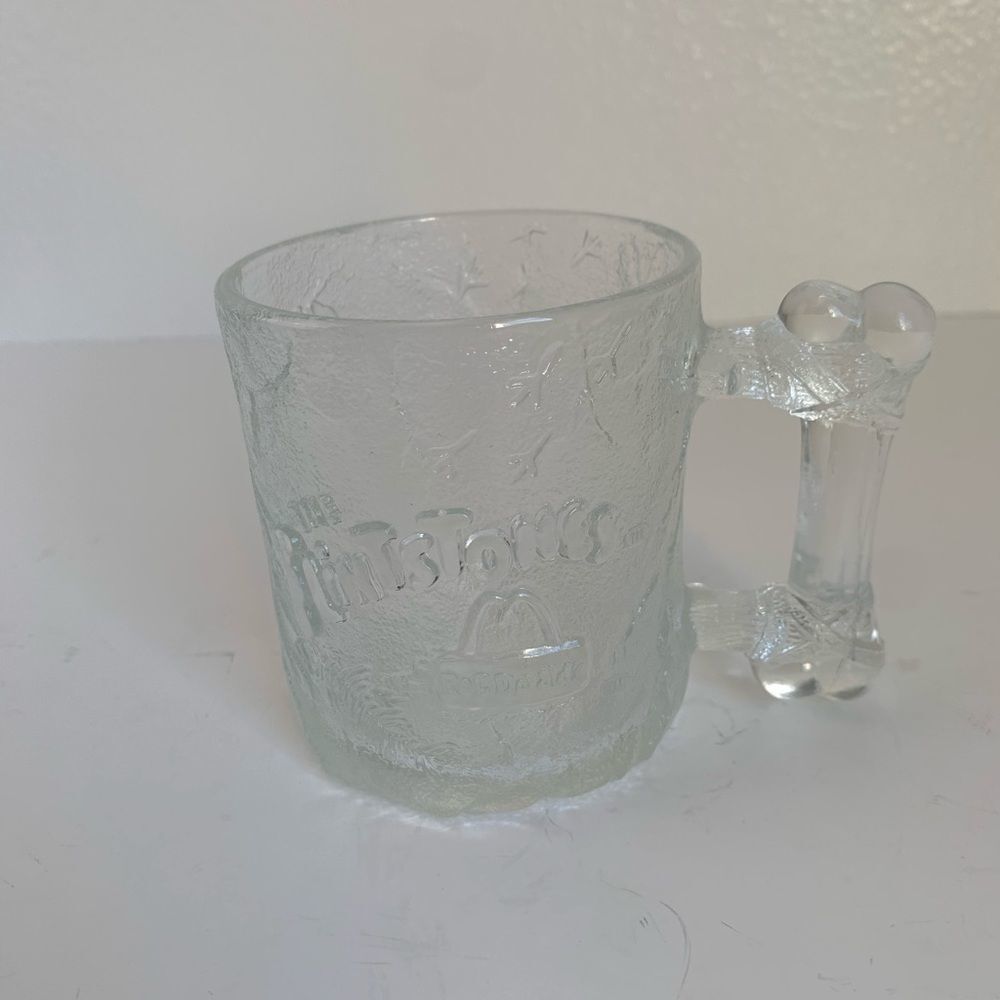 McDonald’s Flintstones Glass Mug‎